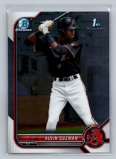 2022 Bowman Chrome #BCP-18 Alvin Guzman Chrome Prospects Arizona Diamondbacks