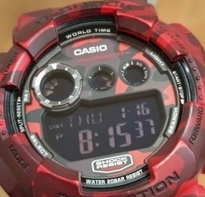 Casio G-Shock GD-120CM-8JR Wrist Watch for Men From Japan | eBay