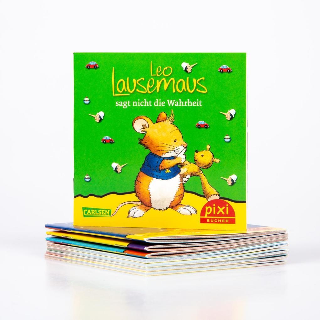 Thumbnail - Pixi-bundle 8er Serie 271: Neues Von Leo Lausemaus (8x1 Exemplar) |