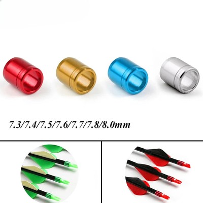 100pcs New Color Archery Collars Explosion-proof Arrow Ring Arrow Accessory Sets