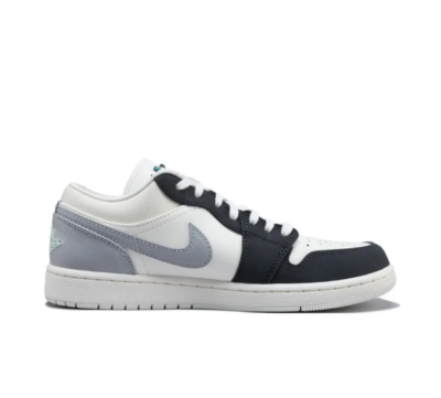 Air Jordan 1 Low White Gray IO2242-101 Men's Size | eBay