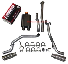 05-12 Toyota Tacoma 4.0 Catback Dual Exhaust Side Exit - Flowmaster Super 44