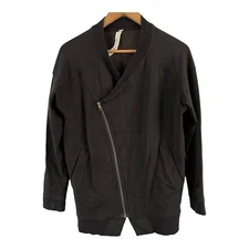 Lululemon Women's Mula Bundle Jacket Asymmetric Zip Black Size 4