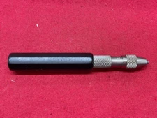 Starrett 166A Pin Vise with Insulated Octagonal Handle 0-.040" Range  STOCK