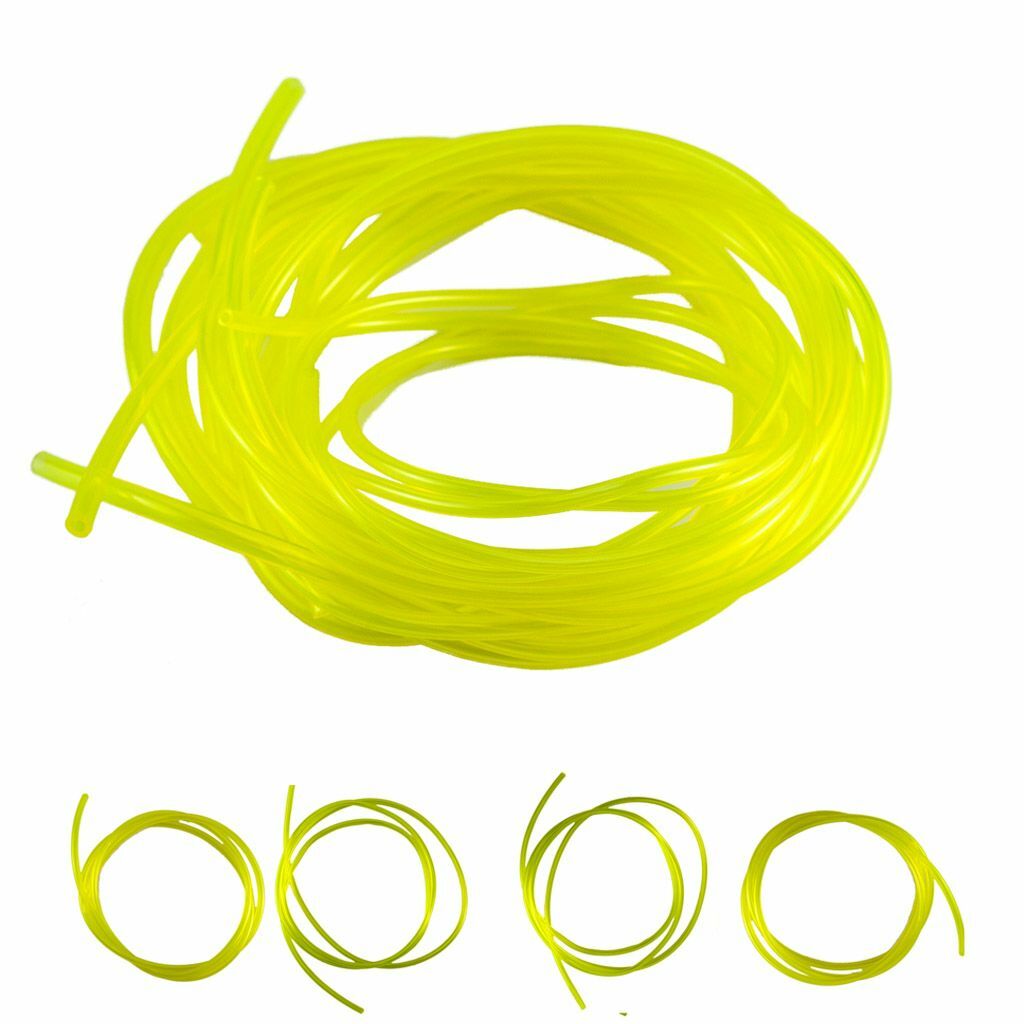 4X Fuel Line Hose Tygon Tube with 4 Sizes Tubing for Common 2 Cycle