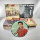 Huge Lot of 46 All ELVIS PRESLEY Moody Blue, First Live Recordings Vinyl LP