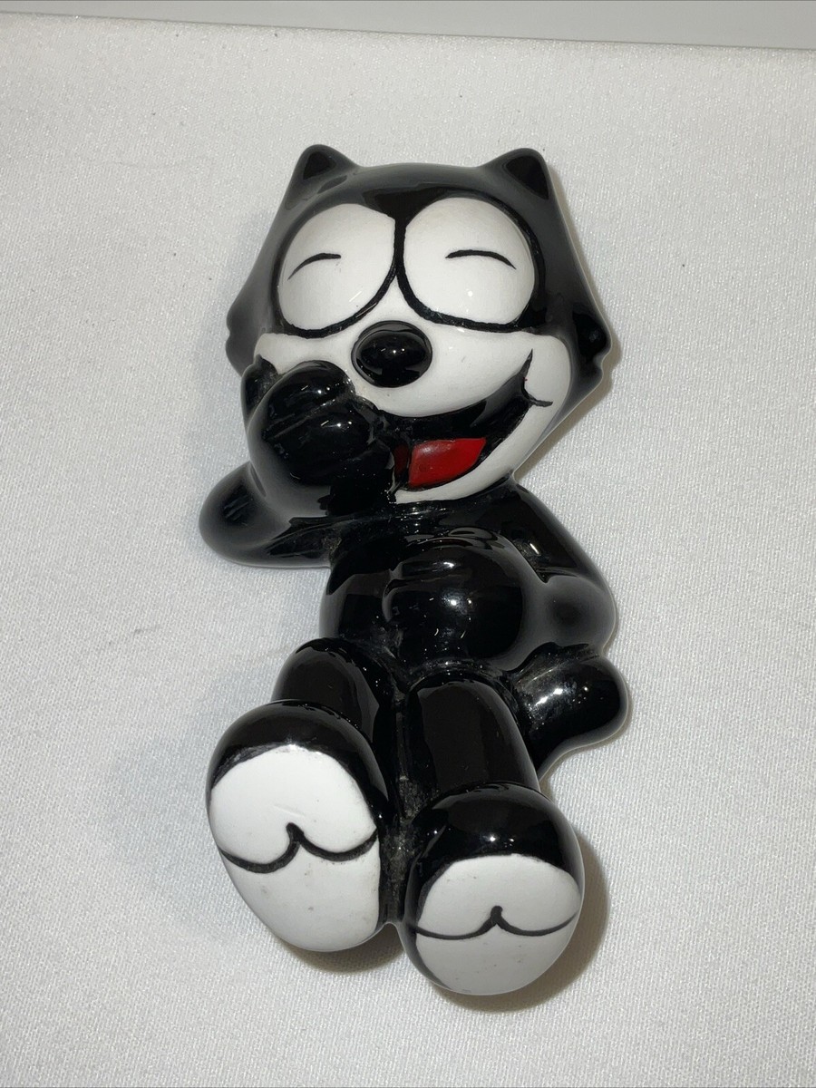 Vintage clay art 1997 Felix the cat Salt Or Pepper Replacement