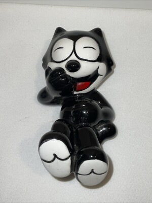 Vintage clay art 1997 Felix the cat Salt Or Pepper Replacement