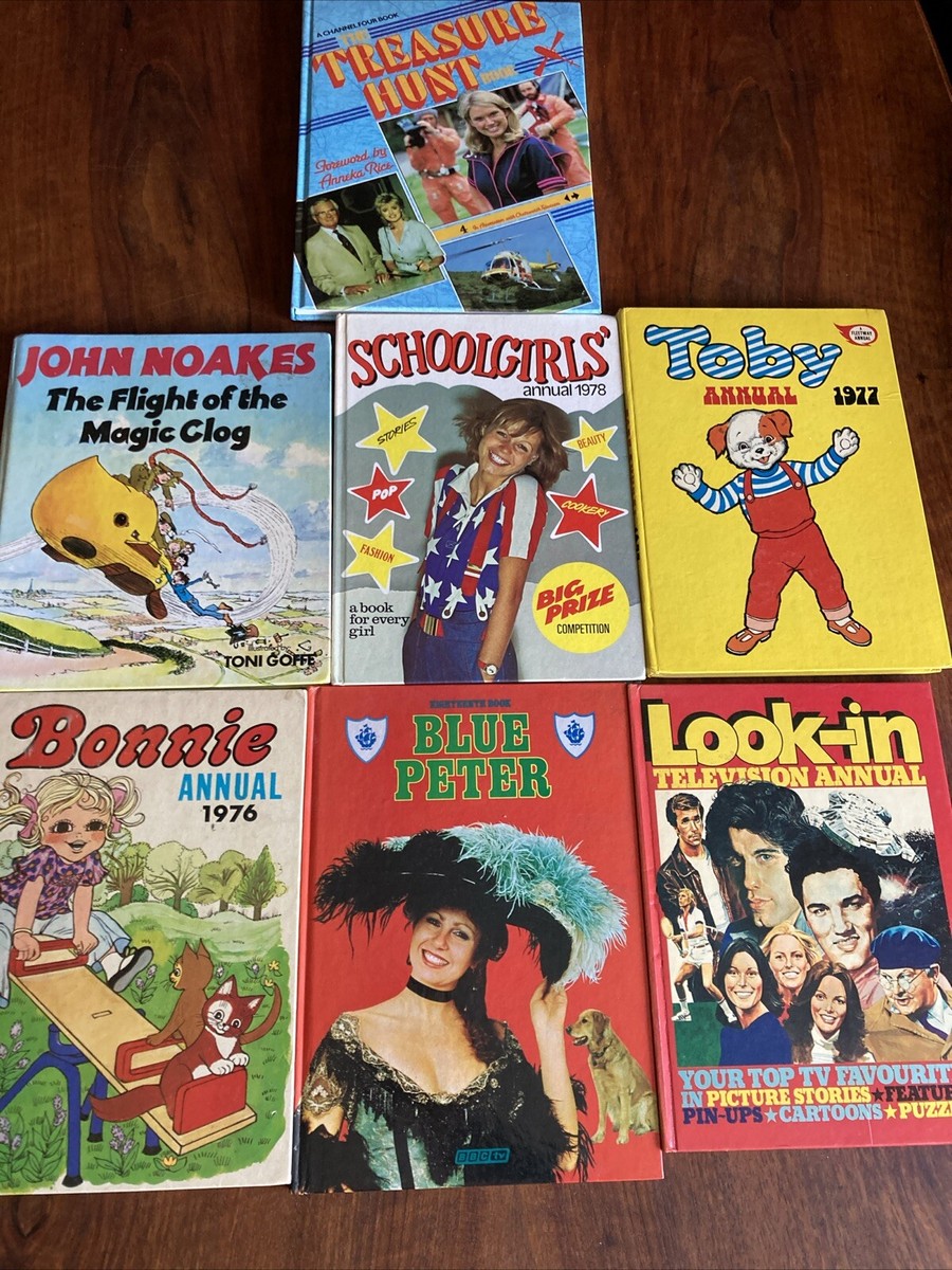 Vintage Kids Annuals 70s 80s X7 | eBay UK