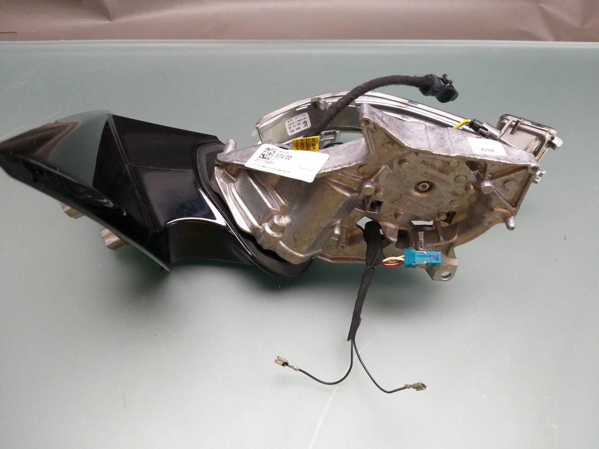Copri Specchietto Retrovisore BMW Nero Lucido, Compatibile Con Serie 1, 2, 3, 4, F20 F21 F22 F30 F32 F33, Ricambio 51167292745 51162222544, Lato Sinistro