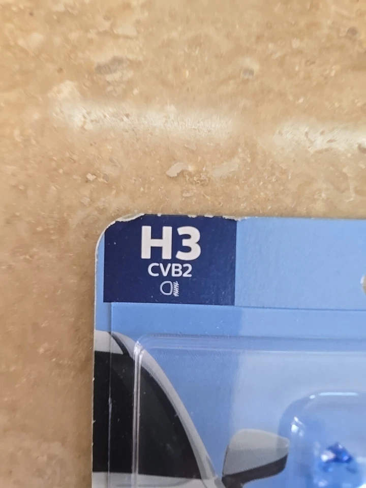 Philips H3CVB2 CrystalVision Ultra Actualizado Blanco Brillante Faro Bombilla Paquete de 4 Foto 3 de 4