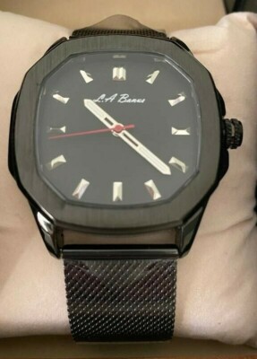 Mens Banus Yachtsman Watch Blacked Out UK