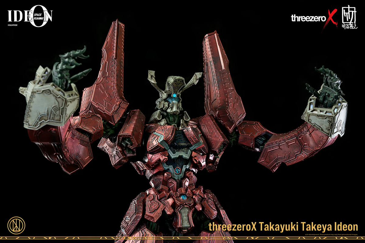 Space Runaway Ideon Takayuki Takeya Ideon Figure ThreezeroX 907737
