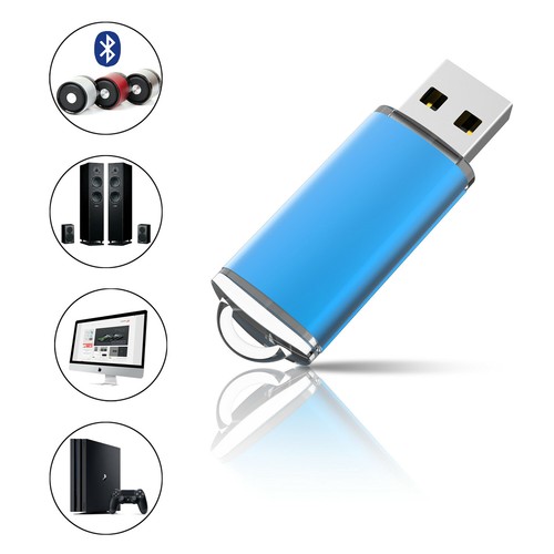 5Pack USB 3.0 Memory Stick 16GB Flash Drive Swivel Storage Thumb Flash Pen Drive - Bild 7 von 13