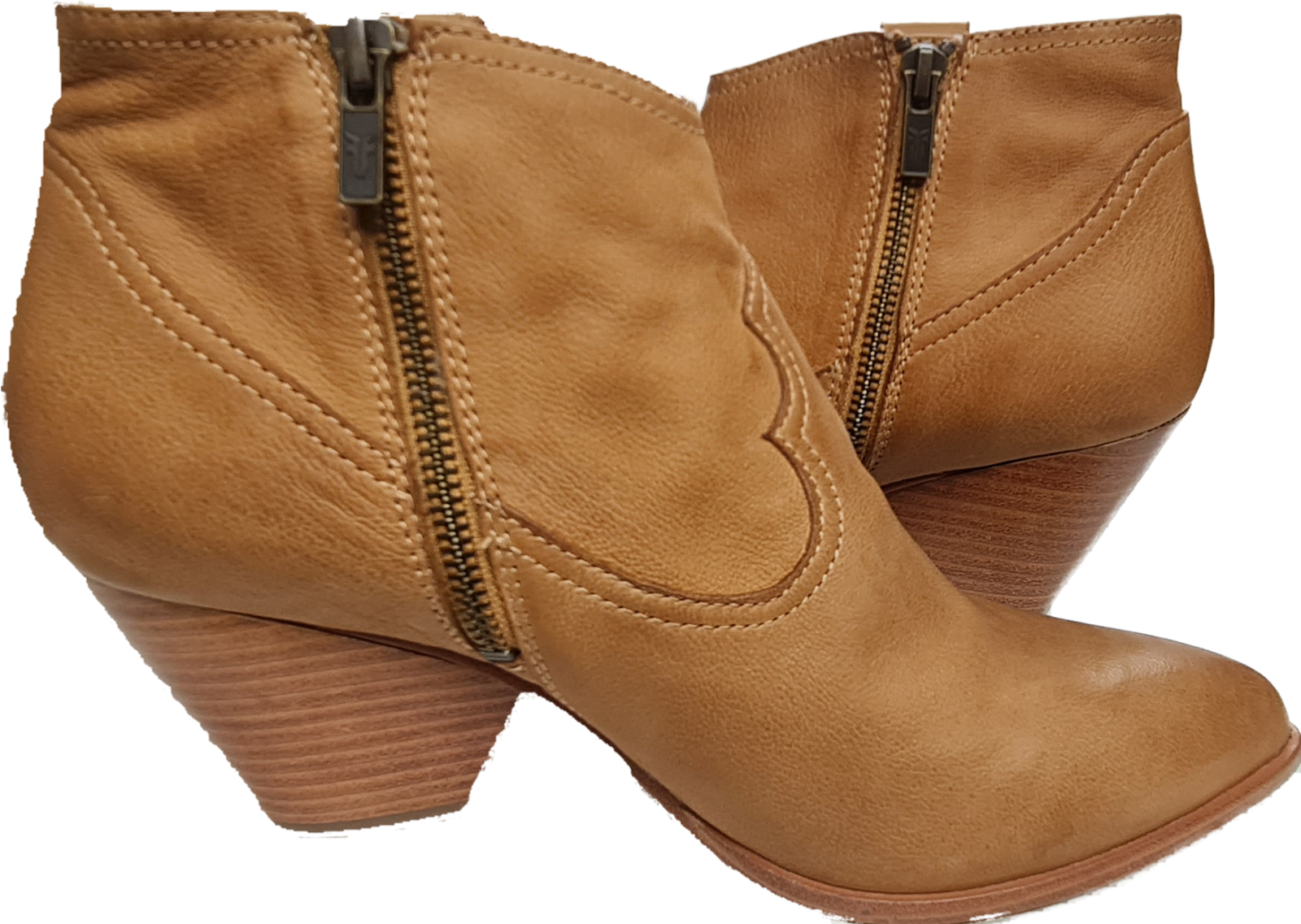 Frye Women's Reina Sand Leather Western 