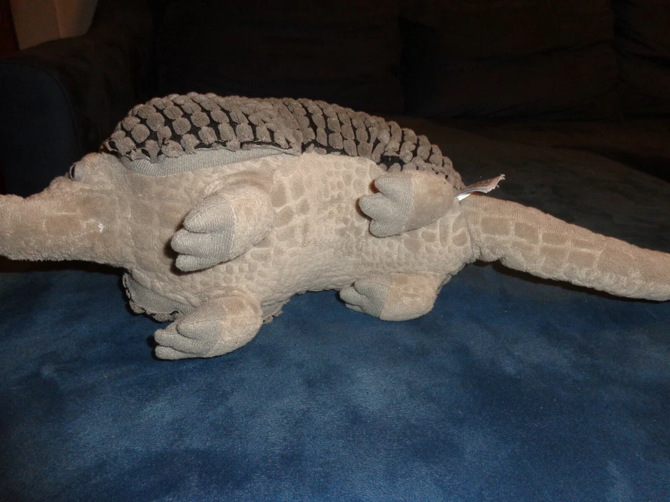 MUÑECA DE PELUCHE FIGURA REALISTA REALISTA REALISTA ARMANDILLO (CINGULATA) MAMÍFERO POR FIESTA JUGUETE Foto 3 de 4