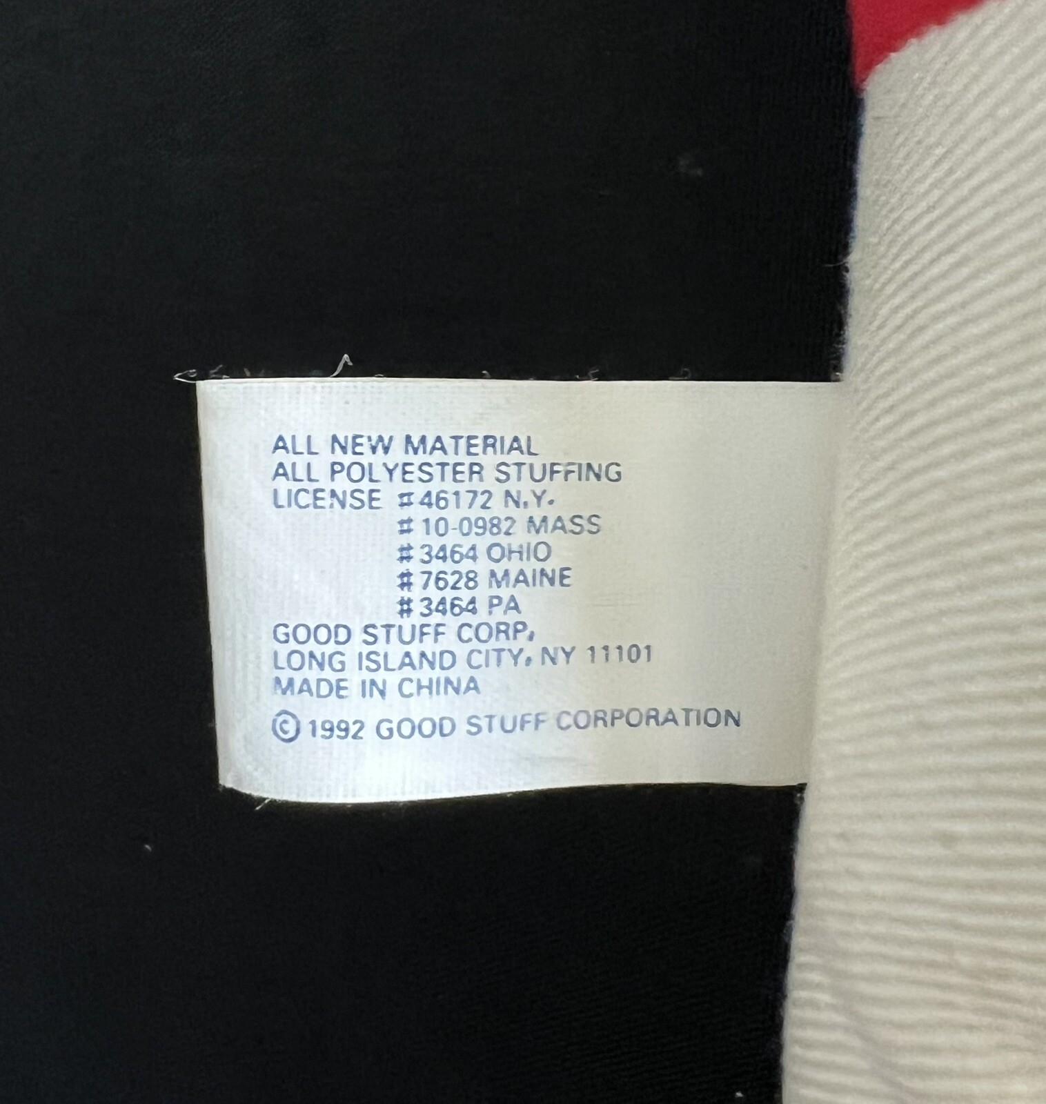 Vintage Los Angeles Angels  Stuffed Baseball Player Plush with tag Sportstuff