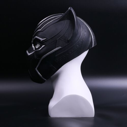 Adult Black Panther LED Mask Helmet Cosplay Superhero Props LED Luminous Helmet - Picture 6 of 10