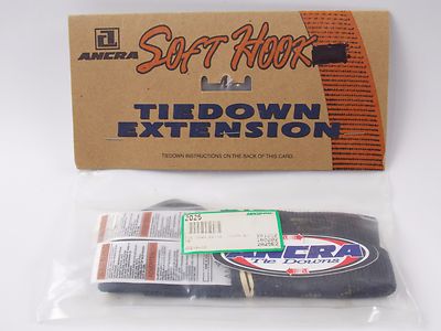 Ancra Soft Hook Erweiterungen Schwarz Motorräder ATV Zurren Lenker 18'' 45214-10