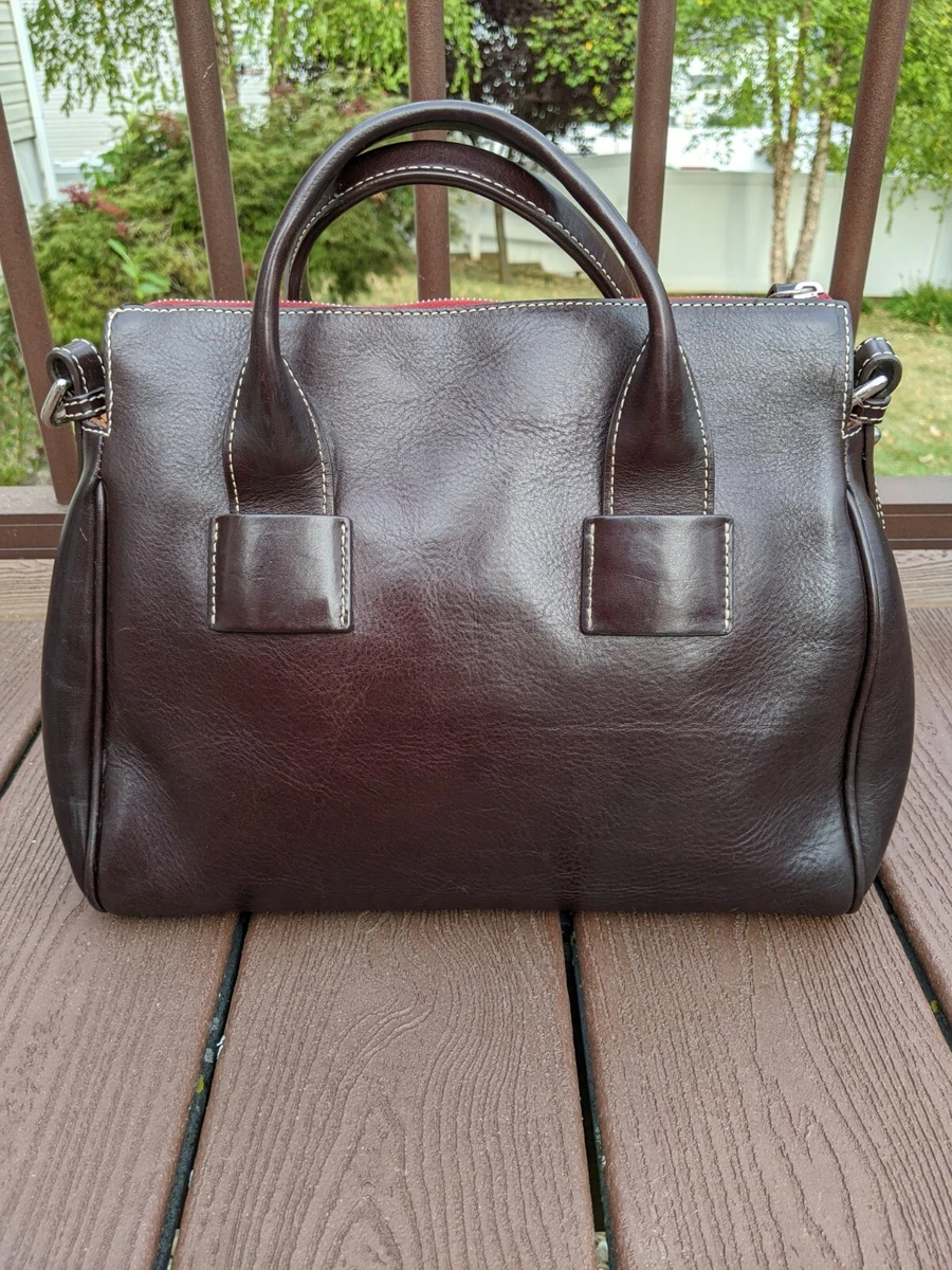 Dooney and bourke large shop pocket satchel