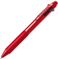 Pentel 4-color ballpoint pen Vicu a 0.5mm BXC45B Red from JAPAN 685