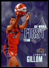 1999-00 HOOPS WNBA AWARD WINNERS JENNIFER GILLOM PHOENIX MERCURY #3 AW INSERT