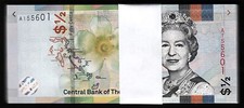 Bahamas 50 Cents 1/2 Dollar, 2019, UNC, ½ BUNDLE, Pack of 50 PCS, P-76a