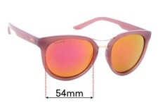 SFx Replacement Sunglass Lenses fits Smith Bridgetown - 54mm Wide