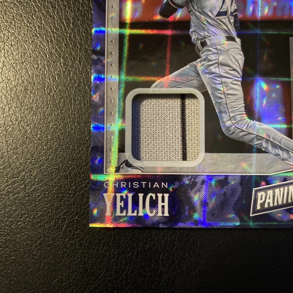 2019 Panini Black Friday Christian Yelich /5 Brewers Marlins - Image 4 of 4