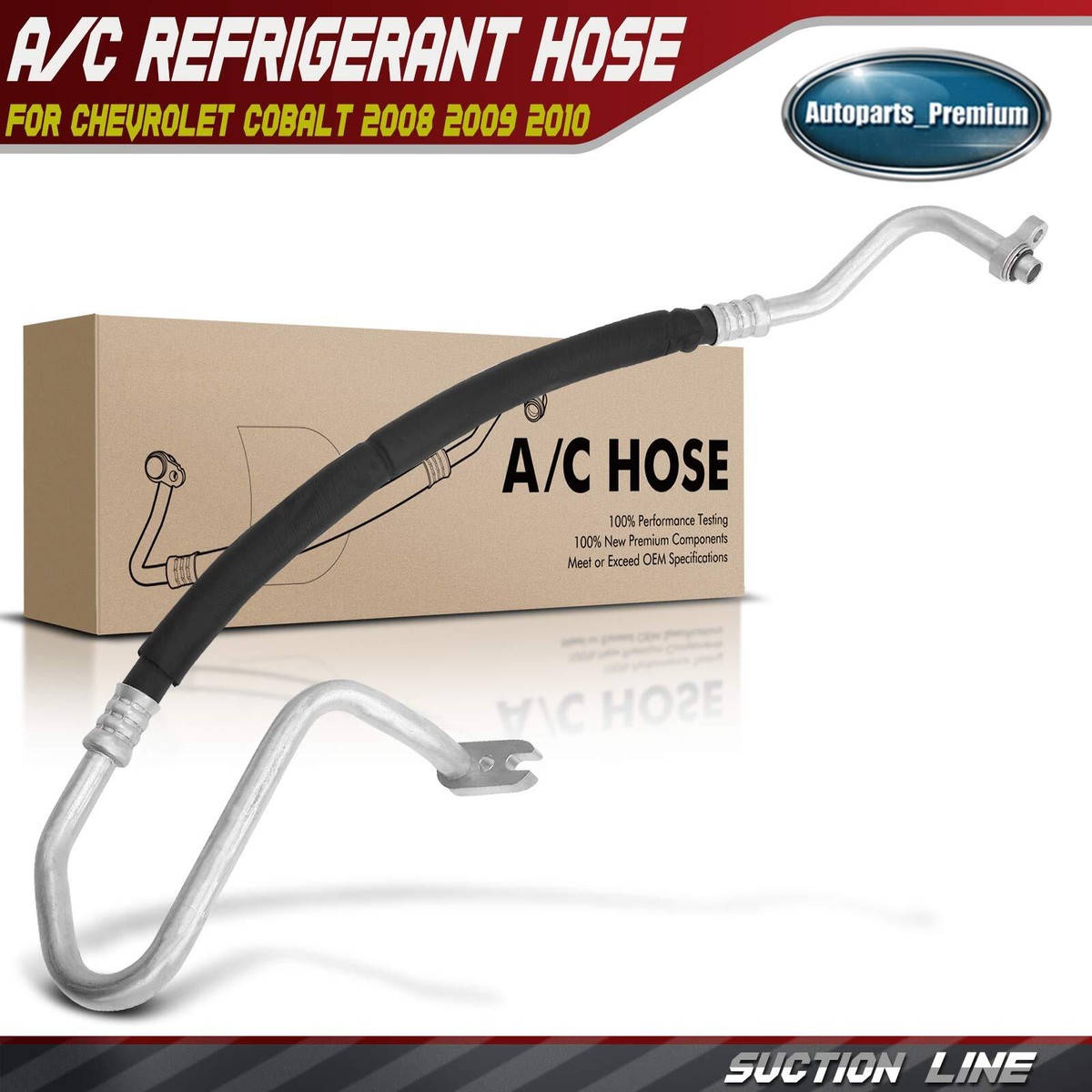 A/C Hose Suction Line for Chevy Cobalt 2008-2010 2.0L