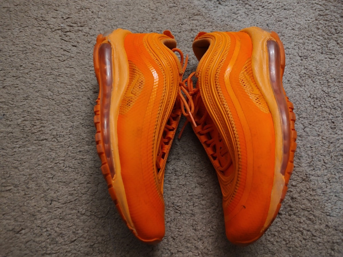 Nike Air Max 97 Hyperfuse Total Orange 2012 Mens Size 7 Rare