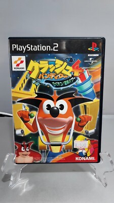 PS2 Playstation 2 Crash Bandicoot 4 Sakuretsu Majin Power