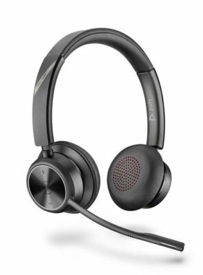 Poly DECT Headset Savi 7320 Office binaural USB-A, Schwarz, Kunstleder, BRANDNEU