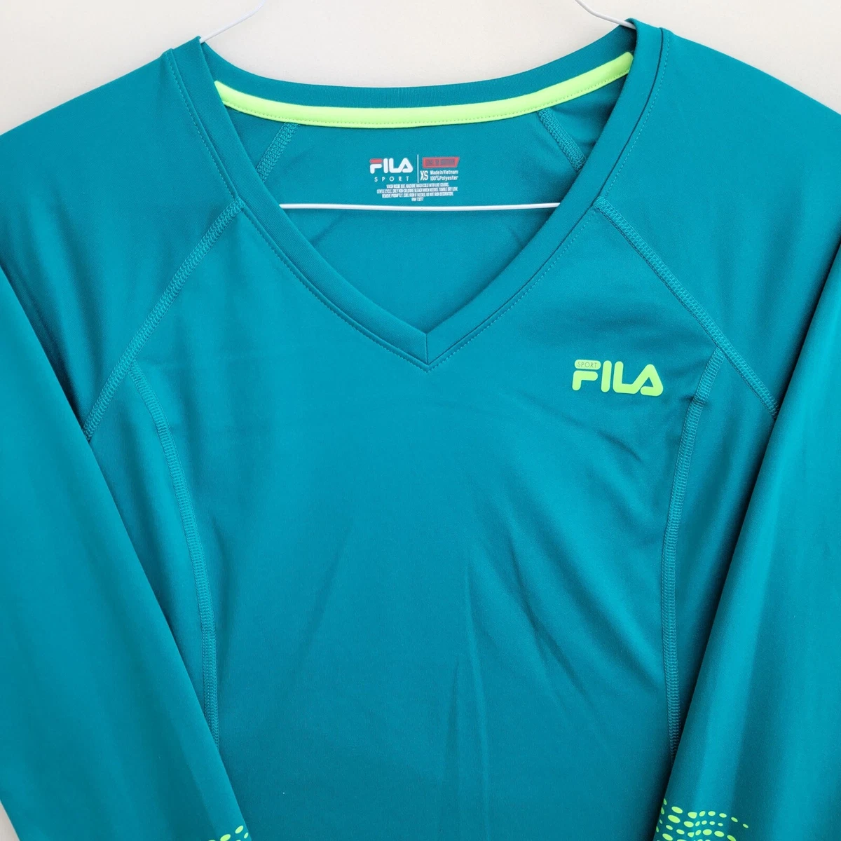 Fila shirt cheap womens blue