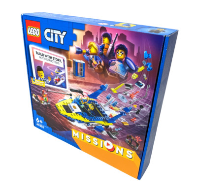 LEGO City 60355 - Detektivmissionen der Wasserpolizei   NEU & OVP BLITZVERSAND