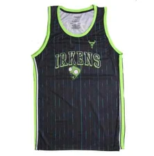 Invader Zim Basketball Jersey Style Knit Fabric Tank Top