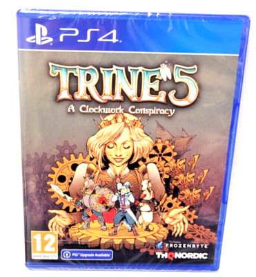 Trine 5 A Clockwork Conspiracy PS4 PS5 Compatible New & Sealed