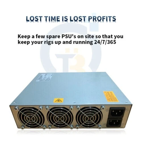 New Bitmain APW12 GPW121417 Power Supply PSU For Antminer L7 LTC & DOGE S19XP - Image 4 of 4