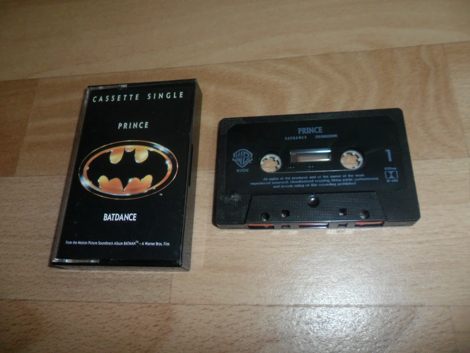 PRINCE - BATDANCE (RARE 2 TRACK CASSETTE SINGLE - 1989) CASSINGLE - Image 2 of 4