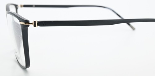RODENSTOCK Brille R 7046 A 54-14 140 Acetat Titanium Schwarz Matt Karree im Etui - Picture 5 of 12