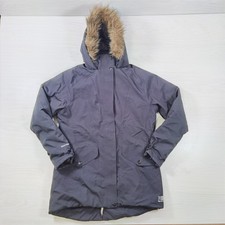 Karrimor Fur Hood Padded Coat Women's Black Size Uk 12