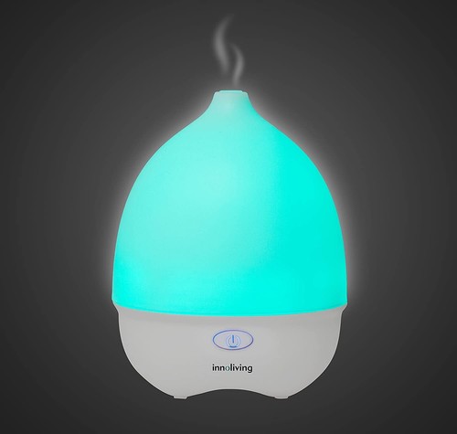Diffusore Aromi Oli Umidificatore a ultrasuoni cromoterapia Innoliving INN-761 - Foto 7 di 8