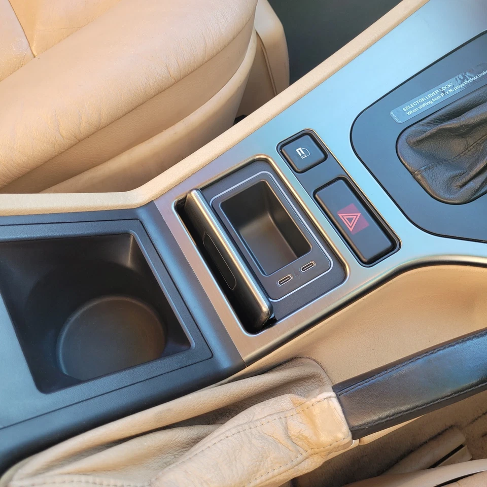 E39 65W PD Dual Port Super Fast Phone Charger Insert for BMW e39 5 Series - image 3 of 4