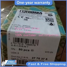 50PC/BOX Phoenix 2775375 Contact Straight Thr...