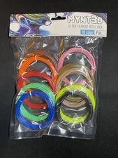 MYNT3D 3D Pen Filament Refill Pack 10 Color Pack PLA NEW