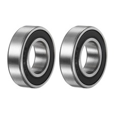 60/22-2RS Rillenkugellager, 2 St&uuml;ck 22mm x 44mm x 12mm Hochkohlenstoff-Chromstah