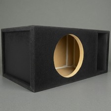 Custom Kerf-Ported Sub Box w/ Double MDF Face for 15 Subwoofer 2.6 ft 34Hz