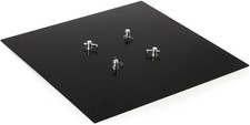 Global Truss Base Plate 2X2S 2x2-foot Steel Base Plate for F34 Square Truss