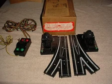 American Flyer # 720 Remote Control Track Switches in Original Box    S-ga.