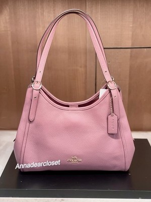 NWT Coach Erin Shoulder Bag CAQ86 in Pebble Leather Gold/ Penoy